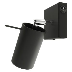 Spot Ring stalowy czarny 52602