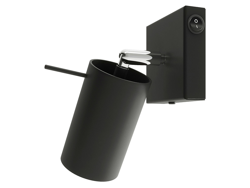 Spot Ring stalowy czarny 52602