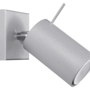 Spot Ring stalowy szary 52447