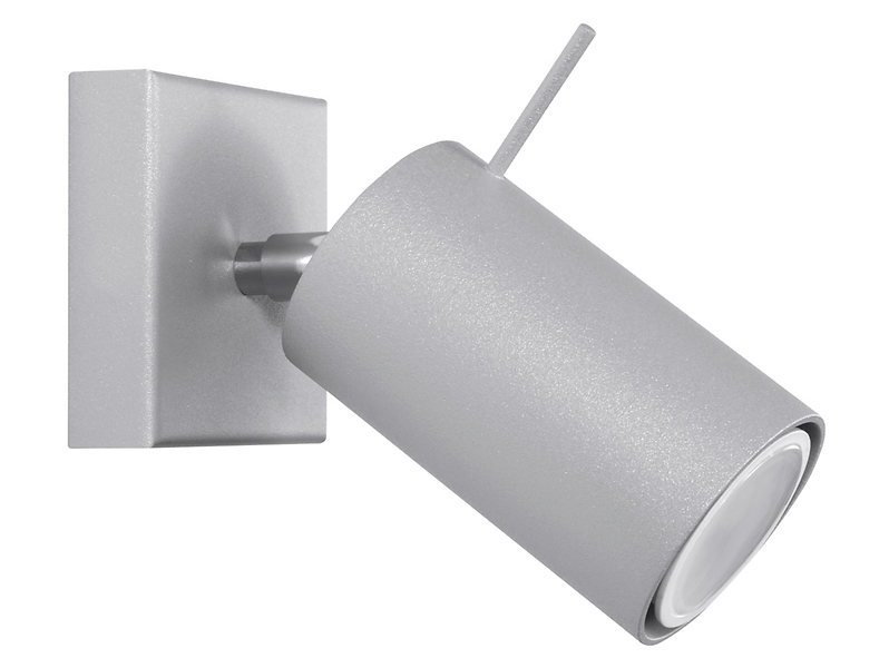 Spot Ring stalowy szary 52447