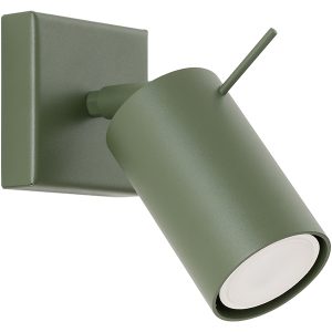 Spot Ring stalowy zielony 439136