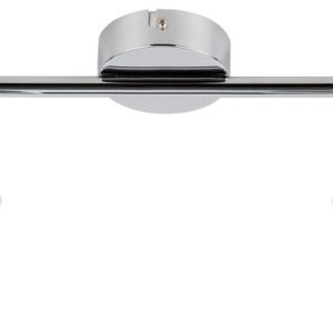 Spot ROY biały chromowany LED 2x10W Ciepła biel 960lm Candellux 866633 Spot ROY biały chromowany LED 2x10W Ciepła biel 960lm Candellux 866633