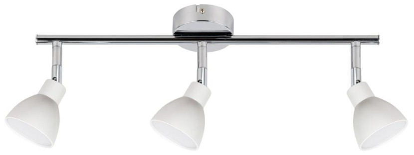 Spot ROY biały chromowany LED 3x15W Ciepła biel 1440lm Candellux 866634