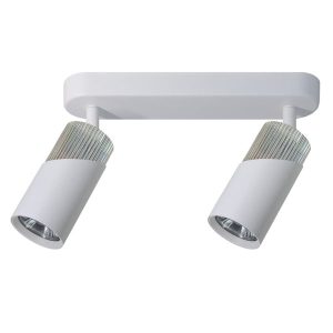 Spot sufitowy biały chromowany NEO 2xGU10x8W wym:8,35×35,2×5,5cm Milagro 866993 Spot sufitowy biały chromowany NEO 2xGU10x8W wym:8,35×35,2×5,5cm Milagro 866993