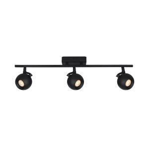 Spot sufitowy czarny piaskowany LAFIN 3xGU10x10W wym:17,5x58x9cm Italux 866733 Spot sufitowy czarny piaskowany LAFIN 3xGU10x10W wym:17,5x58x9cm Italux 866733