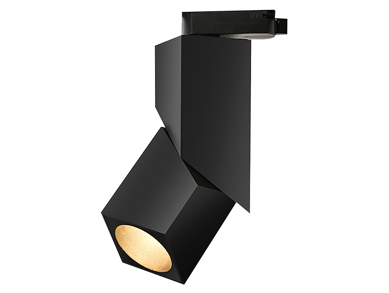 Spot szynowy Block Track LED aluminiowy czarny 24889