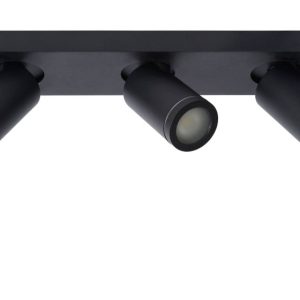 Spot TAYLOR czarny 3xGU10x5W wym:12,5x38x10cm IP44 Lucide 1039024 Spot TAYLOR czarny 3xGU10x5W wym:12,5x38x10cm IP44 Lucide 1039024
