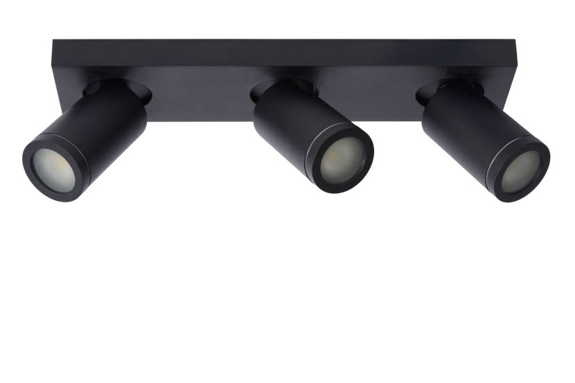 Spot TAYLOR czarny 3xGU10x5W wym:12,5x38x10cm IP44 Lucide 1039024