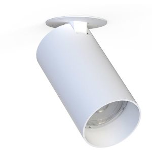 Spot wpuszczany Mono Surface stalowy biały 44153