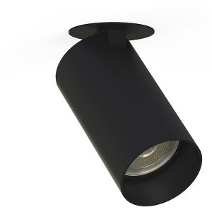 Spot wpuszczany Mono Surface stalowy czarny 44158