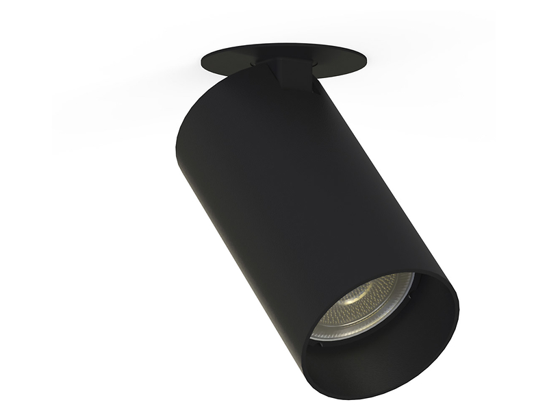 Spot wpuszczany Mono Surface stalowy czarny 44158