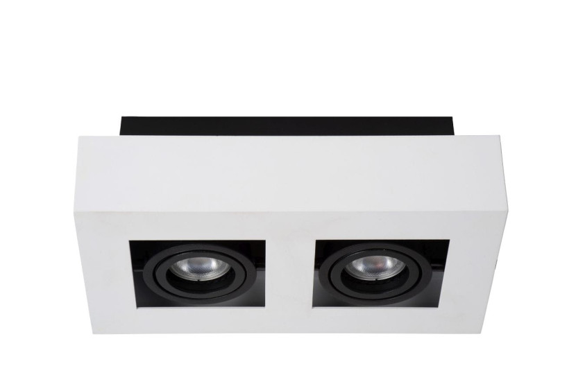 Spot XIRAX biały 2xGU10x5W wym:8,8x25x14cm IP20 Lucide 991582