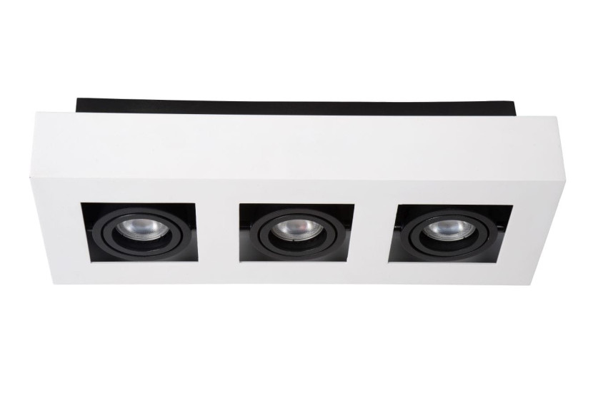 Spot XIRAX biały 3xGU10x5W wym:8,8x36x14cm IP20 Lucide 991569