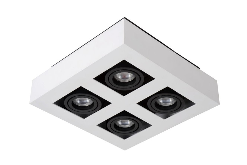 Spot XIRAX biały 4xGU10x5W wym:8,8x25x25cm IP20 Lucide 991535