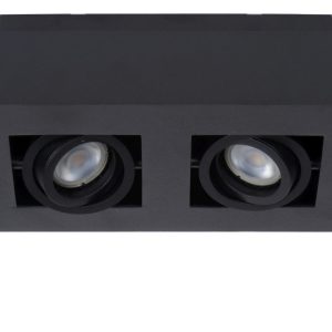 Spot XIRAX czarny 2xGU10x5W wym:8,8x25x14cm IP20 Lucide 991524