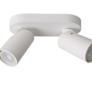 Spot XYRUS biały 2xGU10x5W wym:12,5x20x9cm IP20 Lucide 1035550 Spot XYRUS biały 2xGU10x5W wym:12,5x20x9cm IP20 Lucide 1035550