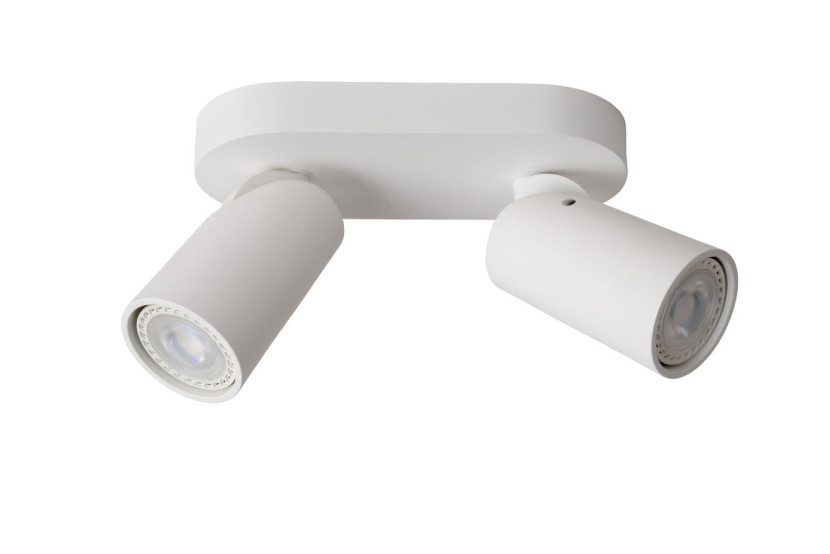 Spot XYRUS biały 2xGU10x5W wym:12,5x20x9cm IP20 Lucide 1035550