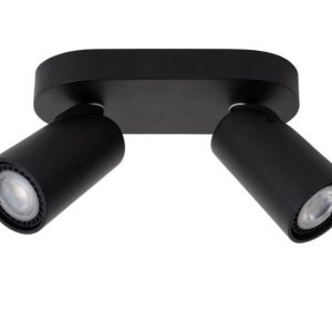 Spot XYRUS czarny 2xGU10x5W wym:12,5x20x9cm IP20 Lucide 1039040