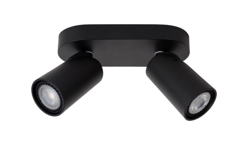 Spot XYRUS czarny 2xGU10x5W wym:12,5x20x9cm IP20 Lucide 1039040