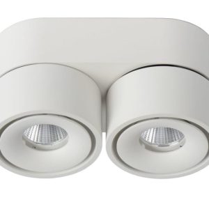 Spot YUMIKO okrągły biały LED 8W biały ciepły 1268lm IP20 Lucide 1039017 Spot YUMIKO okrągły biały LED 8W biały ciepły 1268lm IP20 Lucide 1039017