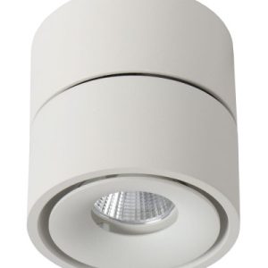 Spot YUMIKO okrągły biały LED 8W biały ciepły 627lm IP20 Lucide 1038954