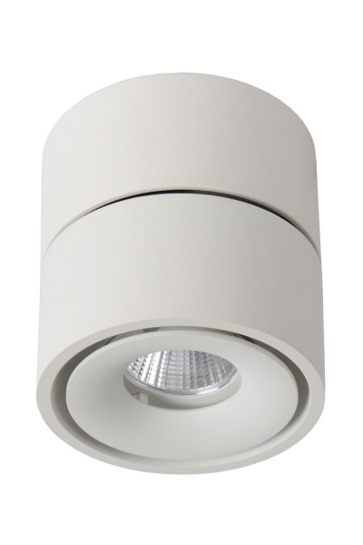 Spot YUMIKO okrągły biały LED 8W biały ciepły 627lm IP20 Lucide 1038954