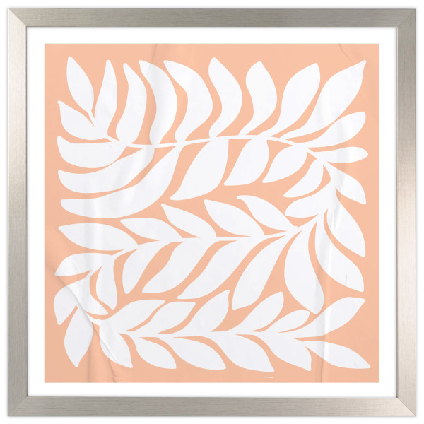 Srebrna ramka na zdjęcia 30x30 cm kwadratowa rama FRAMAI® 973231