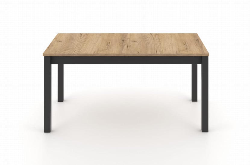 ST42M stół 75x120 cm dąb craft nogi czarne 667686