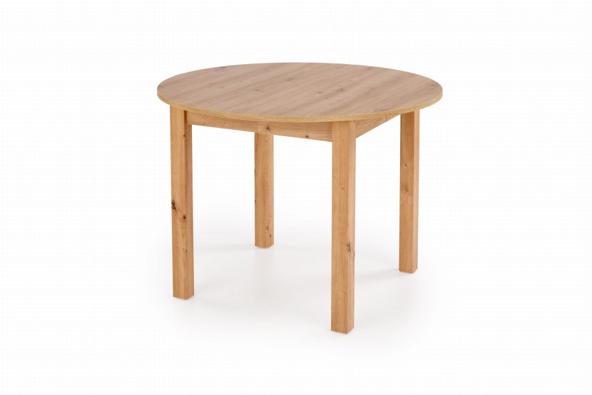 ST44M stół okrągły rozkładany dąb artisan 667681