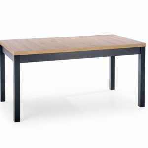 ST45M stół 160×80 cm dąb artisan nogi czarne 667512 ST45M stół 160×80 cm dąb artisan nogi czarne 667512