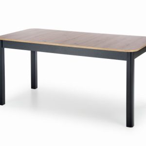 ST47M stół 80×160-200 cm blat dąb artisan nogi czarne 667511 ST47M stół 80×160-200 cm blat dąb artisan nogi czarne 667511