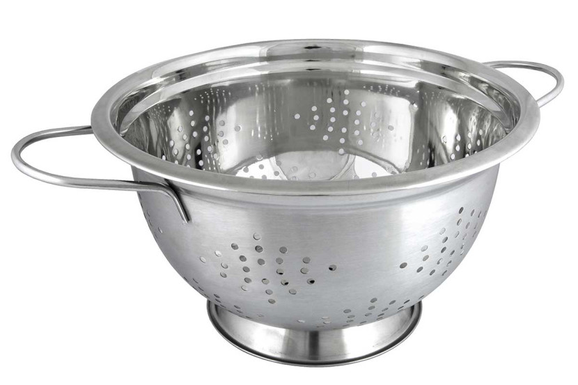 Stalowy durszlak głęboki 28cm z uchwytami KINGHOFF 653262