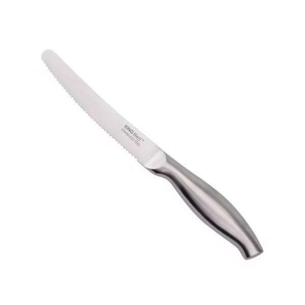 Stalowy nóż kuchenny z ząbkami 12.5cm KINGHOFF KH-1701 743352