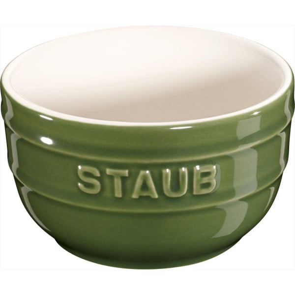 Staub Mini Ramekin Okrągły, 2 szt. - 200 ml, Zielony 703841