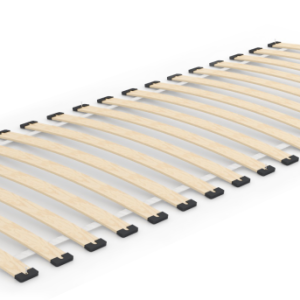 Stelaż 90×160 cm pod materac sprężynujący 16 listew wkład do łóżka 653284 Stelaż 90×160 cm pod materac sprężynujący 16 listew wkład do łóżka 653284