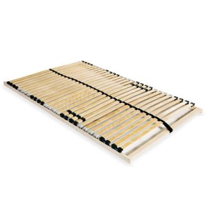 Stelaż do łóżka z 28 listwami, 7 stref, 120 x 200 cm 375330 Stelaż do łóżka z 28 listwami, 7 stref, 120 x 200 cm 375330