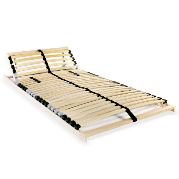 Stelaż do łóżka z 28 listwami, 7 stref, 90 x 200 cm 374886