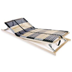 Stelaż do łóżka z 42 listwami, 7 stref, 70 x 200 cm 375398 Stelaż do łóżka z 42 listwami, 7 stref, 70 x 200 cm 375398