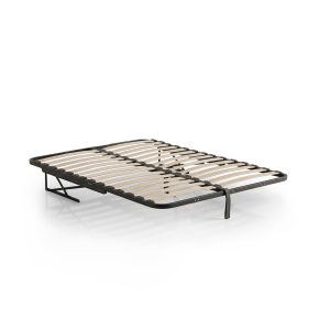 Stelaż metalowy do łóżka z mechanizmem podnoszenia 28 listew 120×200 cm 1021814 Stelaż metalowy do łóżka z mechanizmem podnoszenia 28 listew 120×200 cm 1021814