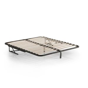 Stelaż metalowy do łóżka z mechanizmem podnoszenia 28 listew 160×200 cm 1021424 Stelaż metalowy do łóżka z mechanizmem podnoszenia 28 listew 160×200 cm 1021424