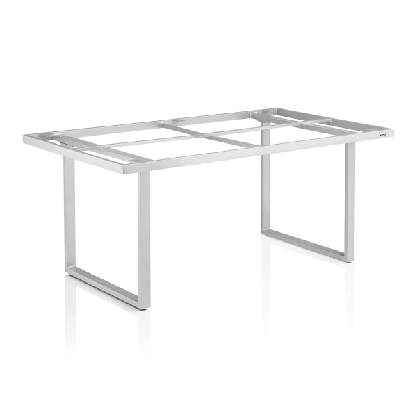Stelaż stołu Ego Modular Dining 160 x 95 x 68 cm srebrny 177305