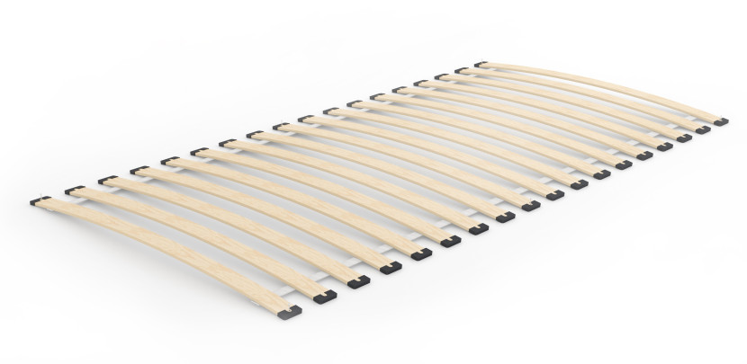 Stelaż wkład do łóżka pod materac 100 x 200 cm sprężynujący 653267