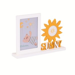 Stojąca ramka z dekoracją SUNNY, 10 x 15 cm 656836 Stojąca ramka z dekoracją SUNNY, 10 x 15 cm 656836