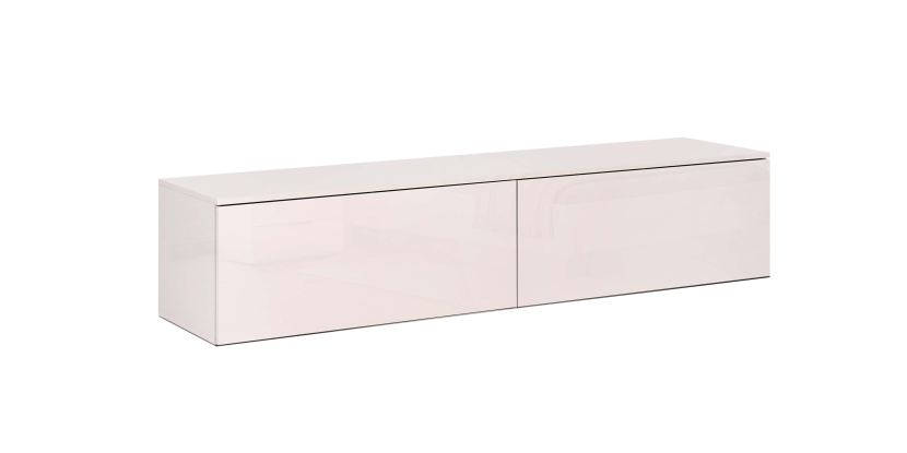 Stojąca szafka RTV 175 cm kaszmir połysk 847786