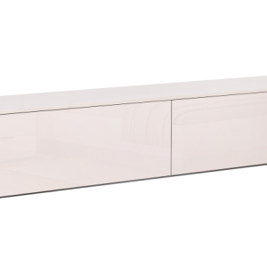 Stojąca szafka RTV 210 cm kaszmir połysk 847785 Stojąca szafka RTV 210 cm kaszmir połysk 847785