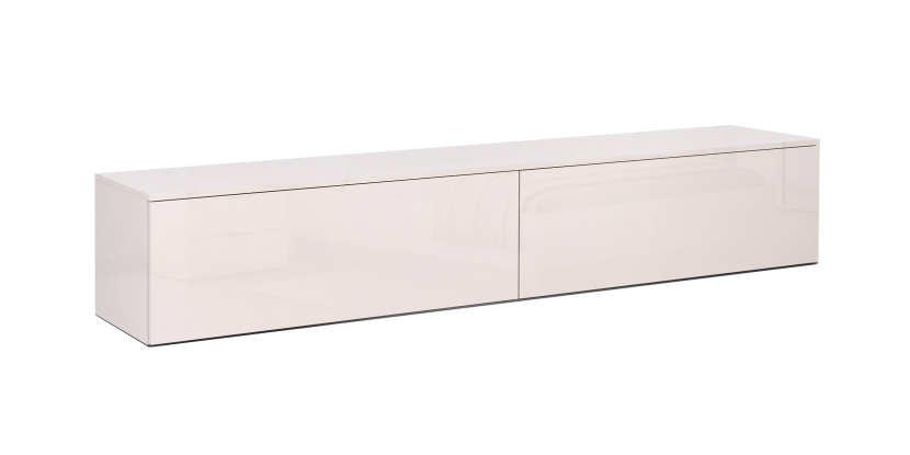 Stojąca szafka RTV 210 cm kaszmir połysk 847785