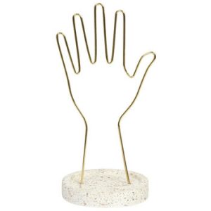 Stojak na biżuterię Arty złoty/ terrazzo 76911