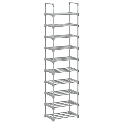 Stojak Na Buty, 10-Poziomowy Metalowy Organizator Buta 470810