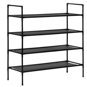 Stojak na buty 4 poziomy regał na obuwie szafka z półkami 75x72x28 cm 847156 Stojak na buty 4 poziomy regał na obuwie szafka z półkami 75x72x28 cm 847156