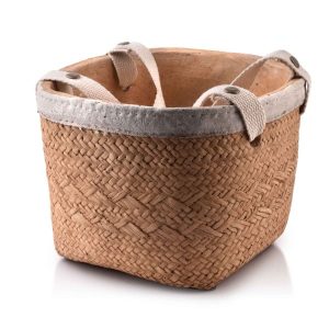 Stojak na kwiaty ceramiczna osłonka z uchwytami 394640 Stojak na kwiaty ceramiczna osłonka z uchwytami 394640